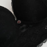 Thin Cup Wire Bra Set - A24002